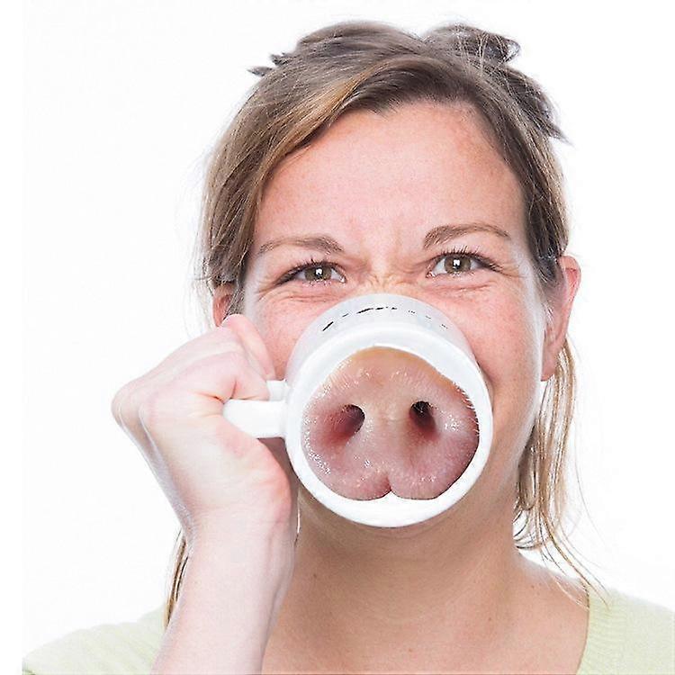 Interesting Mugs, Pig Nose Coffee Tea Mug Cup - Funny Gifts