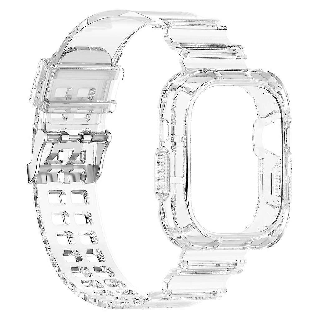 Silicone Glacier Watch Strap Replace Watchband For Watch Ultra 49mm Smartwath