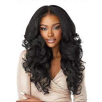 European and American ladies 13*4 front lace synthetic wig...