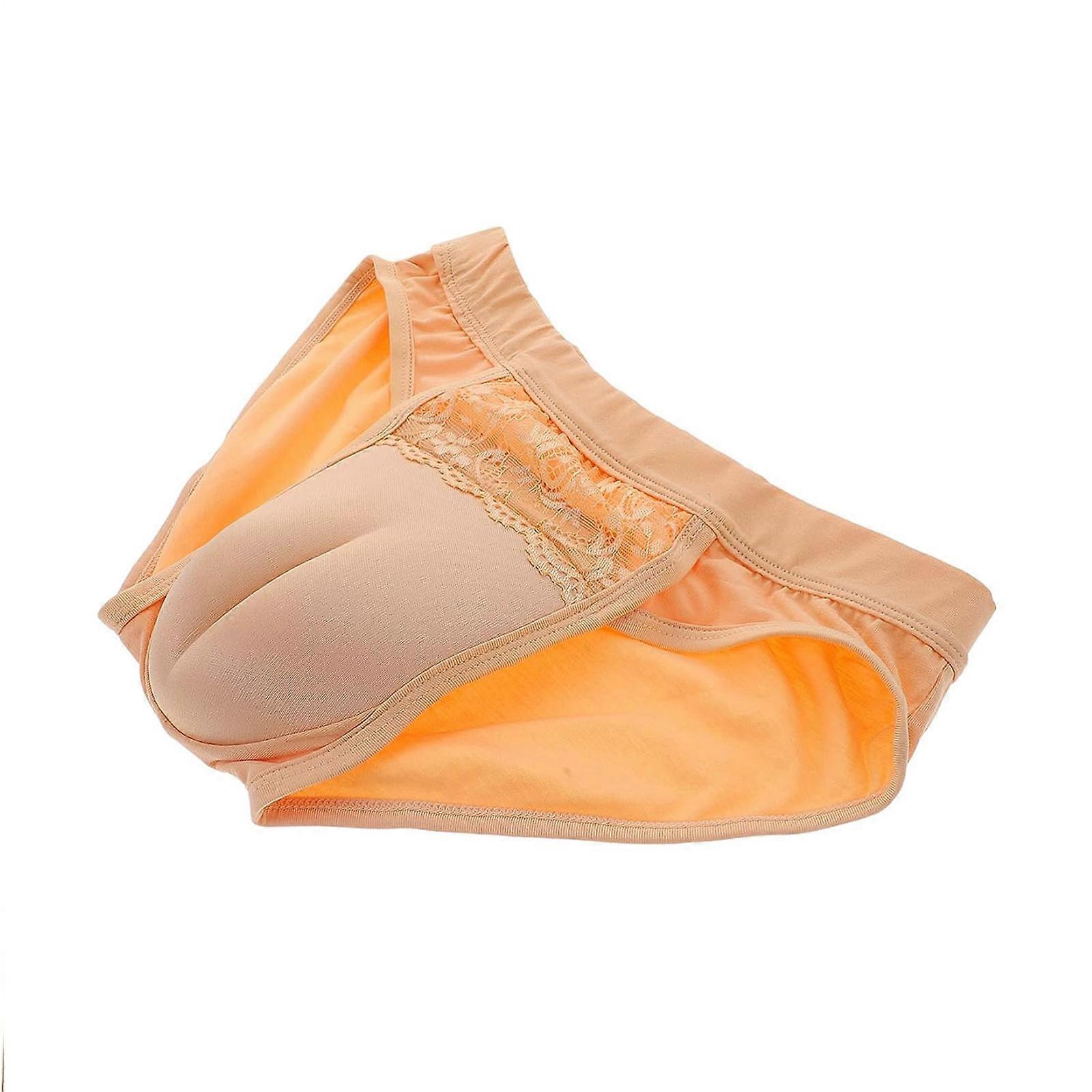 Roupas masculinas para femininas Algodão Decor Calcinhas Masculinas Vestido Roupas para Homens Crossdressing Cuecas