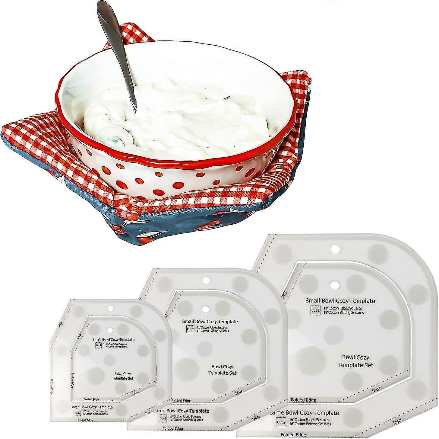Bowl Cozy Template Bowl Cozy Template Cutting Ruler Diy Craft Pattern Template For Sewing Pattern