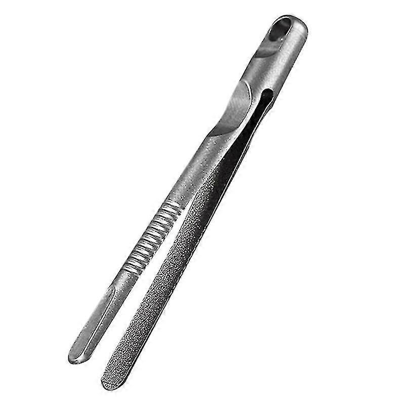 Practical Tc4 Tweezers Mini Tweezers Edc Survival Tool Titanium Alloy Tweezers