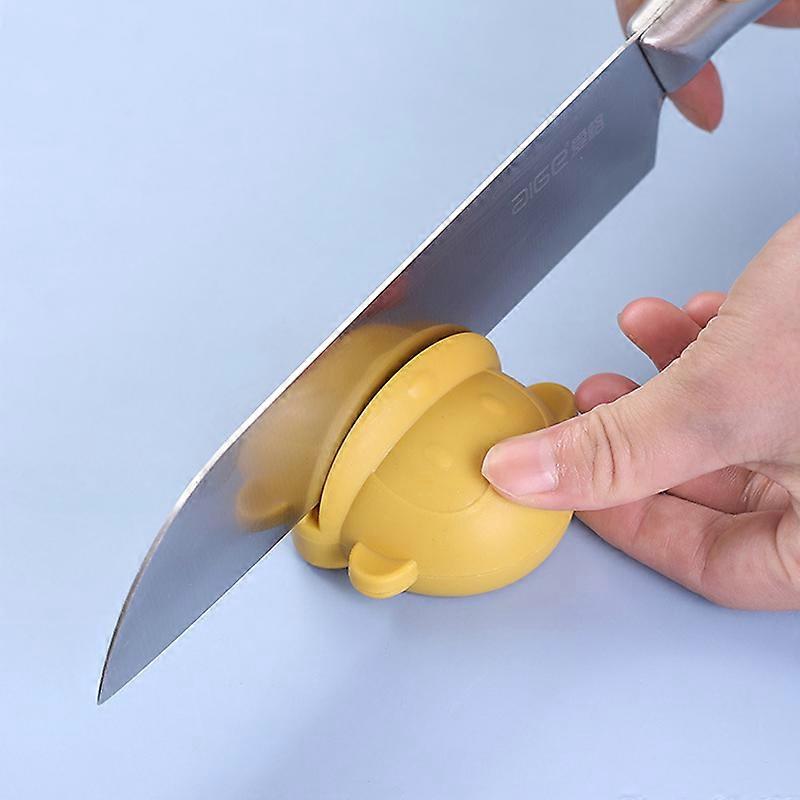 Kitchen Sharpener Safe Knife Scissors Blade Grinder Stone Knives Sharpening Tungsten Diamond Sharpener Tool Kitchen Whetstone