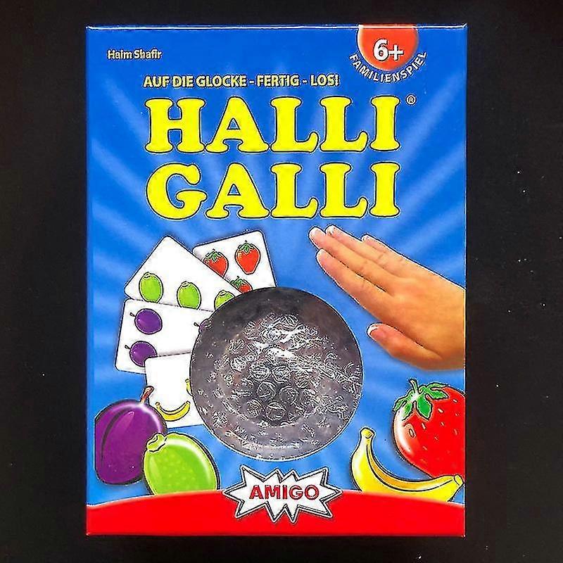 Card Game Halli Galli Training Reflexes