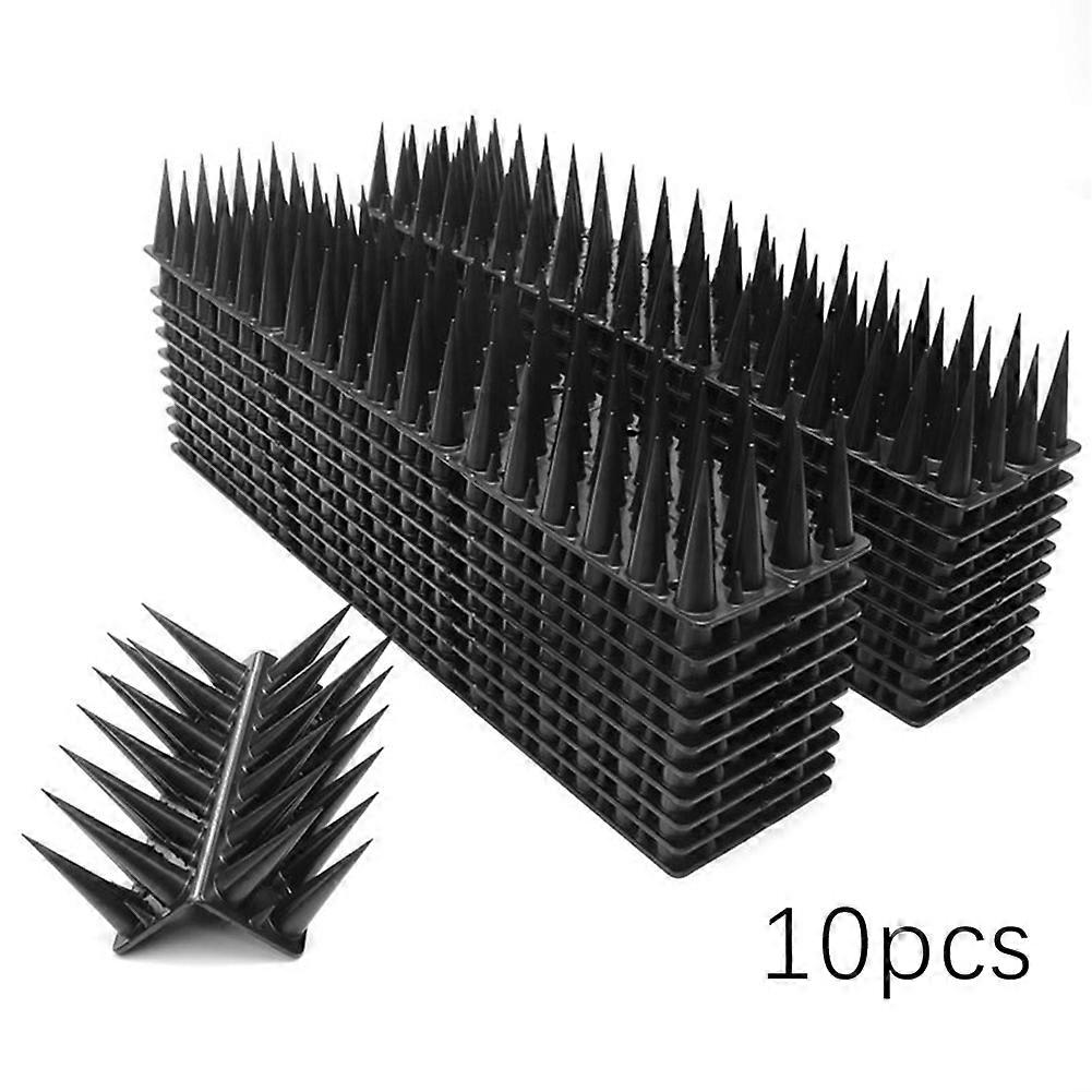 10pcs Birds Spikes for Anti Pigeons High Sharpness Pets Control Spikes Set for Outdoor