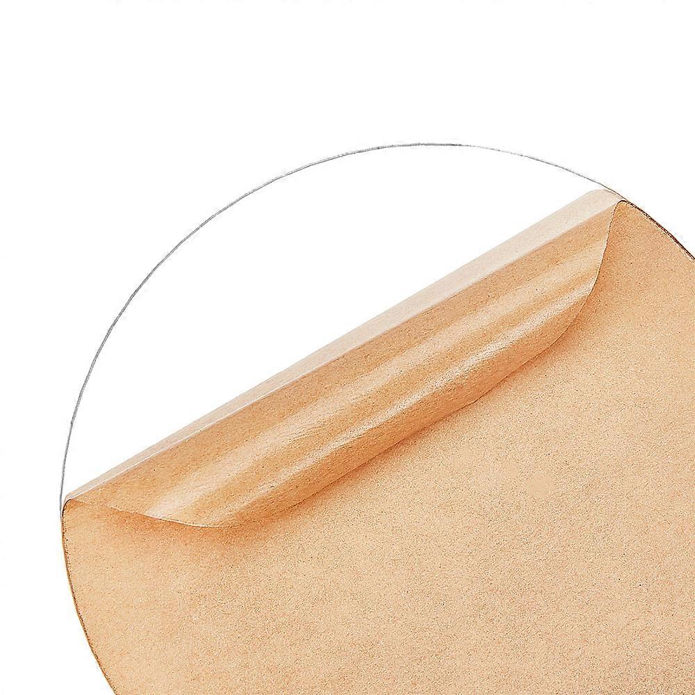 Acrylic Transparent Pressure Plate Flat Round Clear 279x3mm