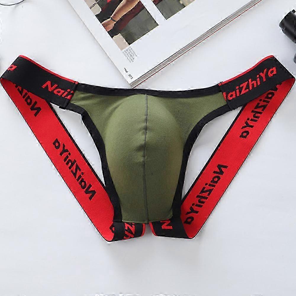 Hommes Sexy Jockstrap Sous-vêtements Slips Culotte String Taille basse G-String