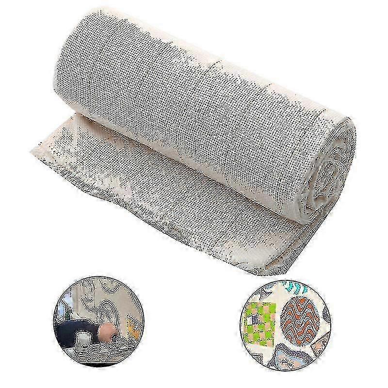 2.1x1meter Monk Cloth Tufting Cloth Marked Lines Woven Making Garments Diy Cloth