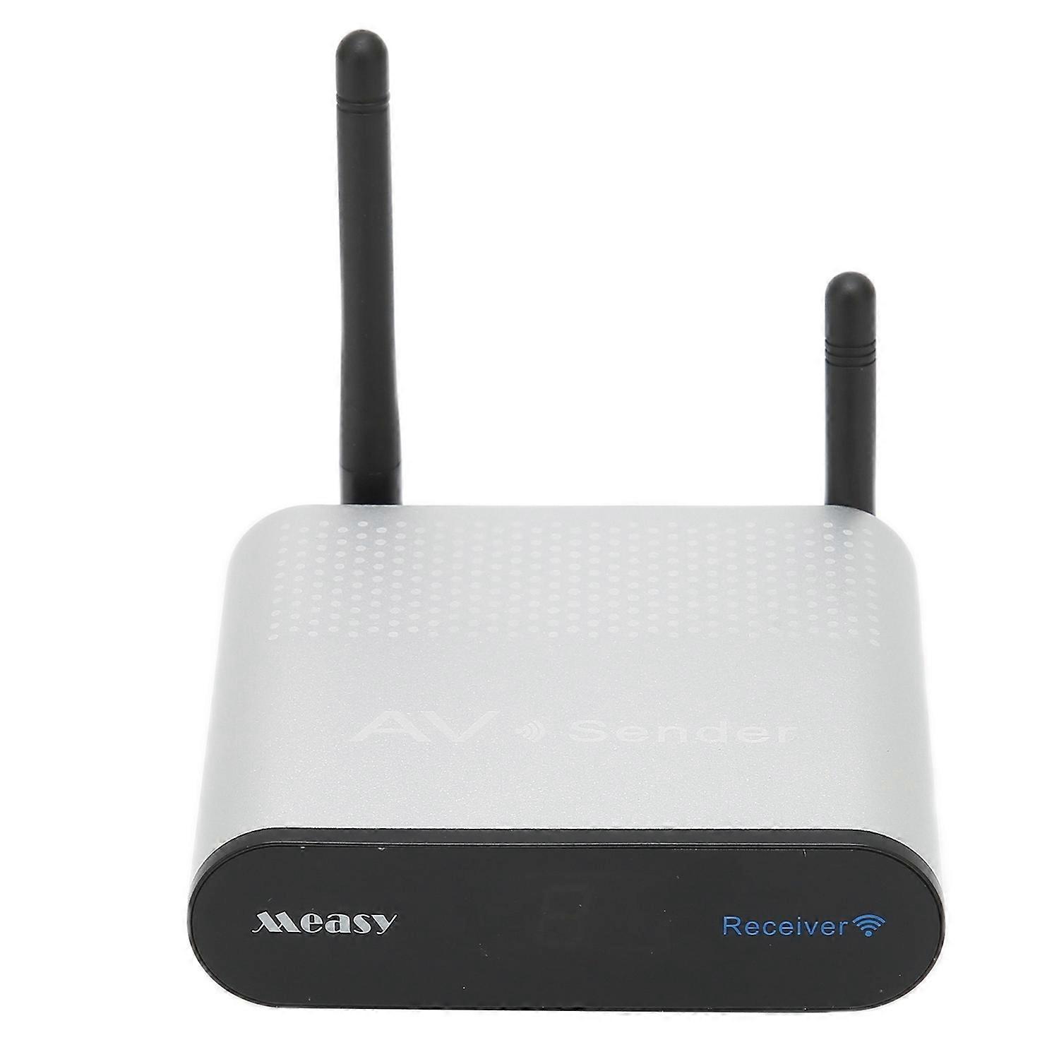 2.4GHz Wireless Audio and Video Sender Audio Video Transmitter and Receiver for DVD DVR IPTV 100‑240
