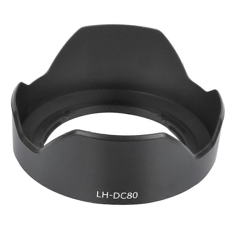 Pare-soleil en plastique noir LHDC80 pour objectif Canon PowerShot G1X Mark II