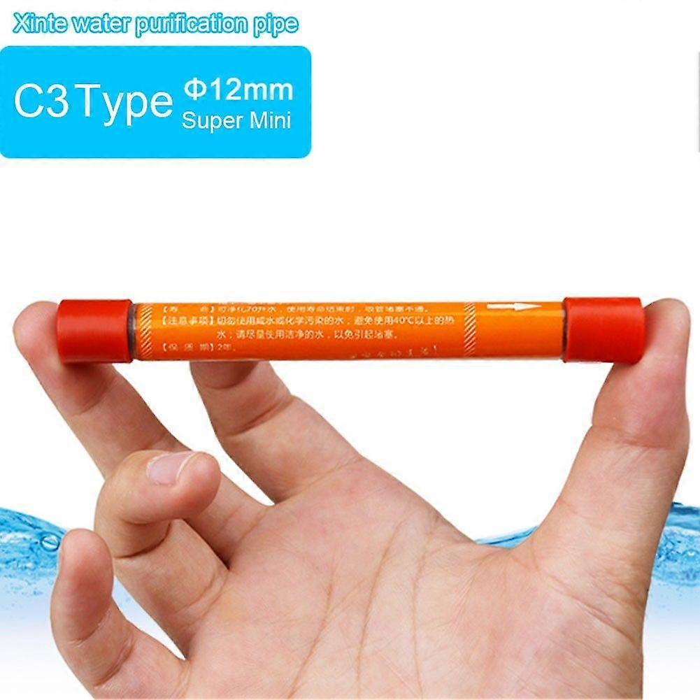Personal Water Filter Pen Shaped Water Filtration Straw Compact Portable Straw Water Filter Lightweight for Survival Emergency