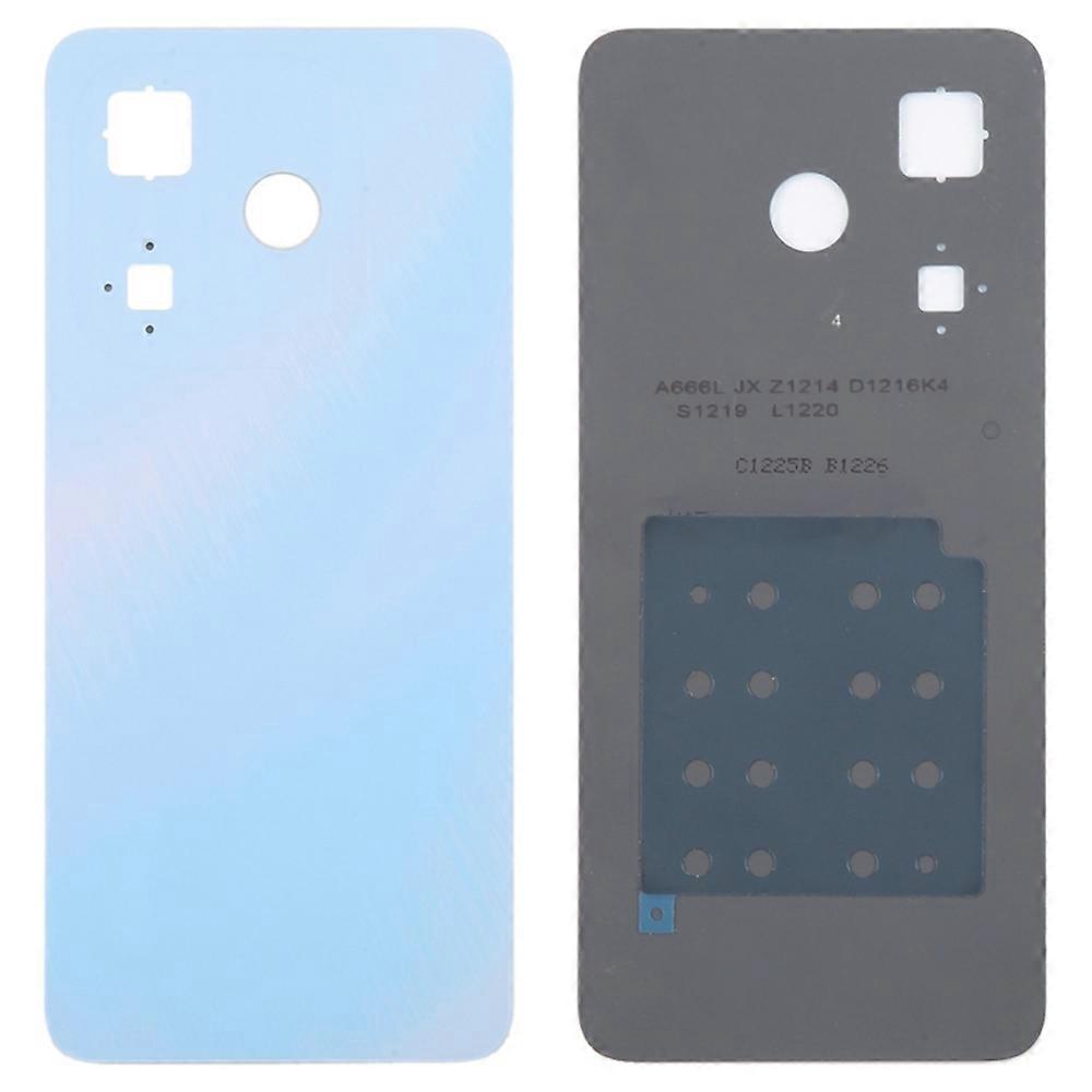 For itel P55 A666L Back Battery Housing Cover Replacement Part-Blue