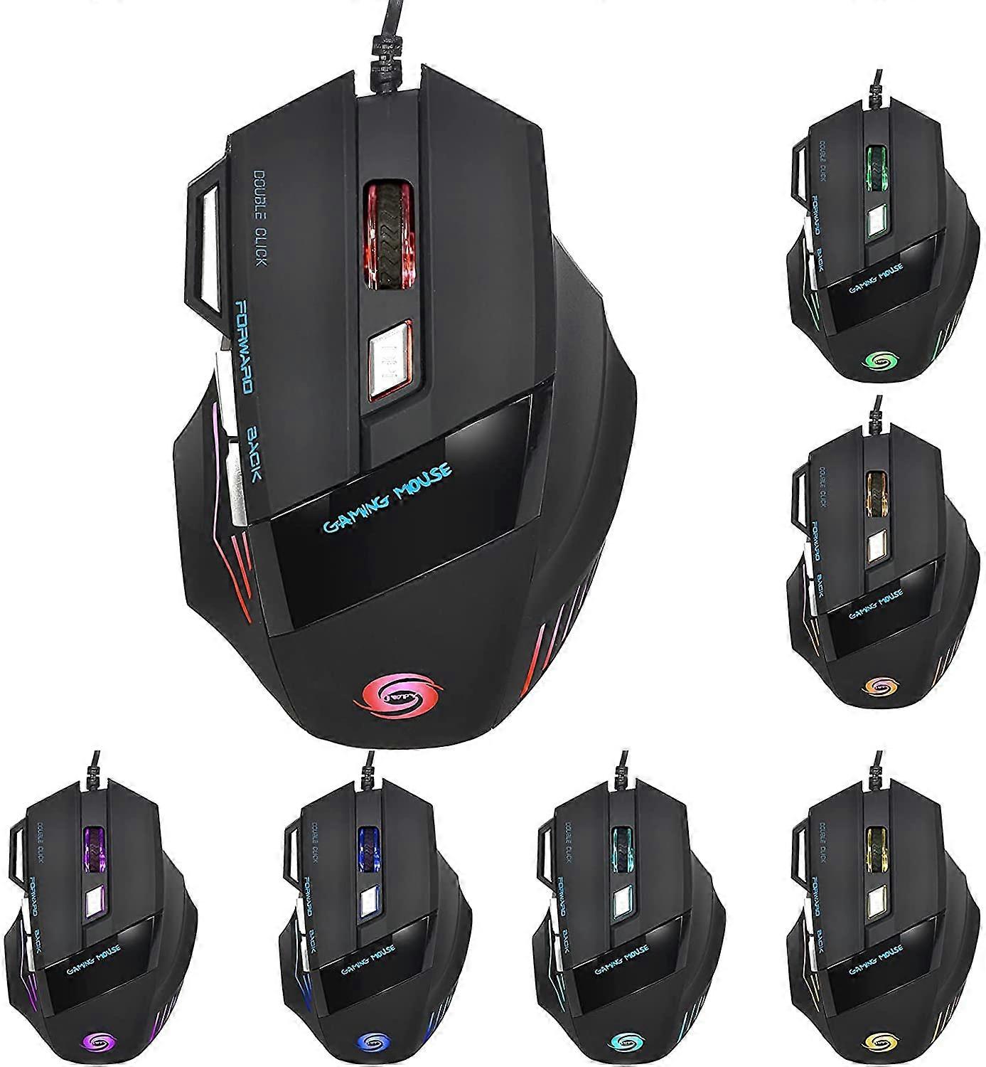 Adjustable DPI Gaming Mouse, Durable Build Quality For Endurance, Programmable Macro Buttons For Customization, And Smooth Lag-Free Performance