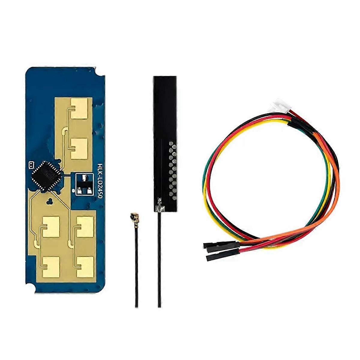24G LD2450 Millimeter Wave Human Motion Tracking Radar Sensor Module LD2450 Sensing Distance 8 Meters