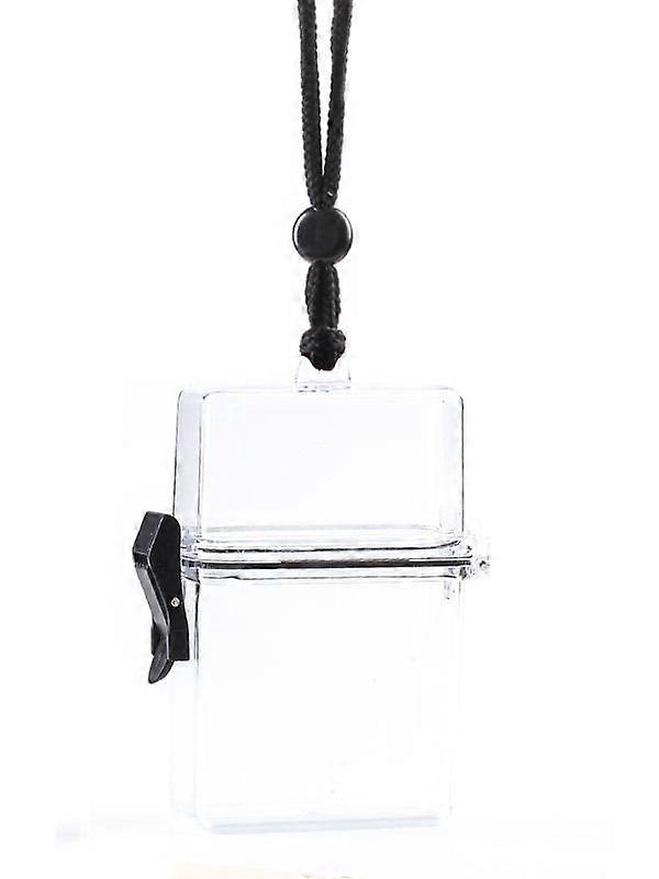 Large Transparent Cigarette Case Ins Style Pendant Fashion Transparent Cigarette Case Sealed Moisture-Proof And Pressure-Proof Cigarette Case Bag Pers