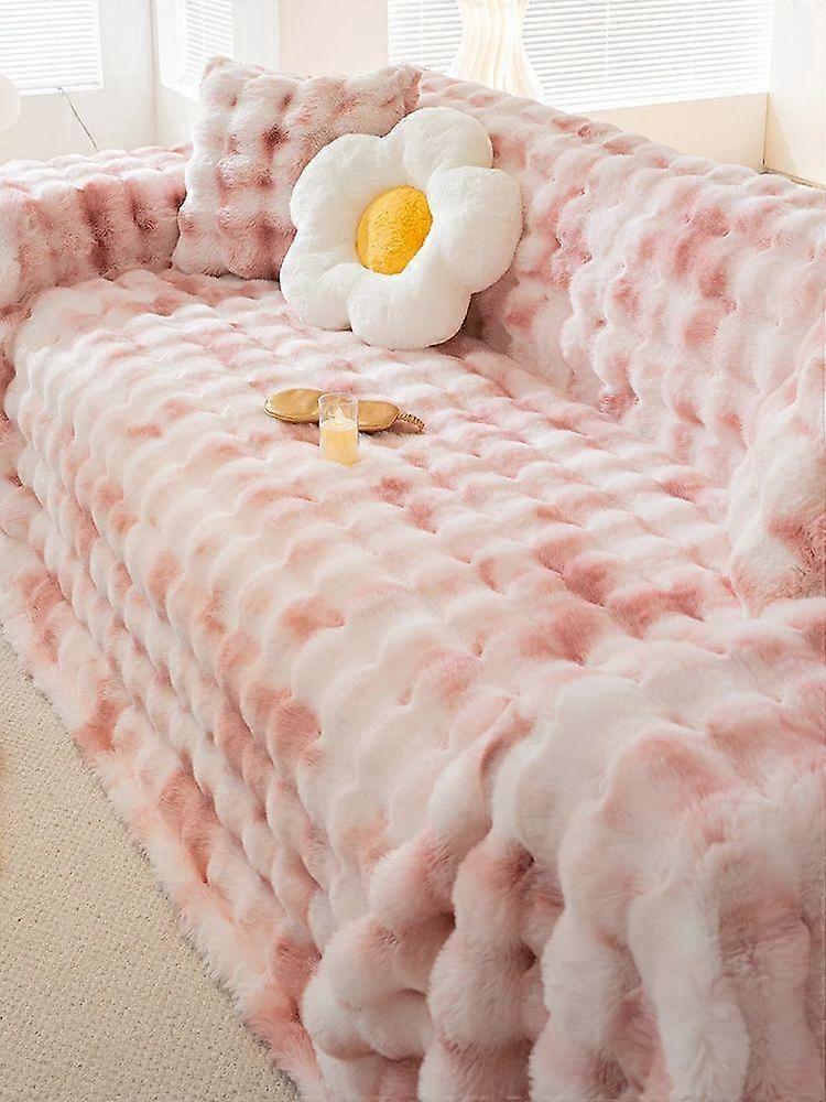 Blanket for Live Room Couch Cover Armchair Warm Soft Sofa Cover Slipcover Fleece Sofa Towel