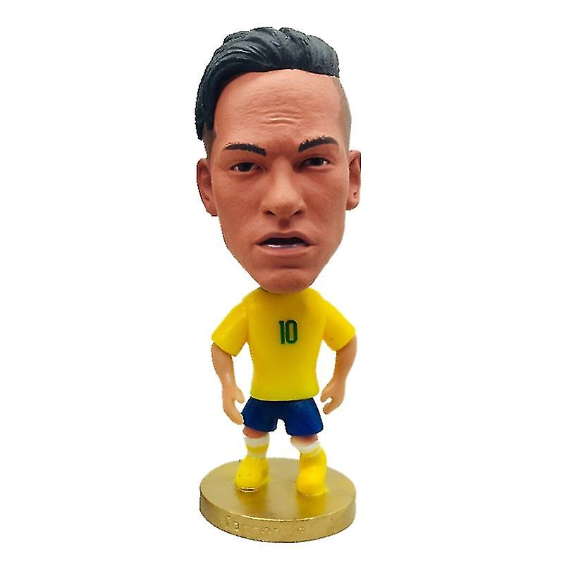2.55" 6.5cm Height Soccer Star Doll Neymar Santos Figures