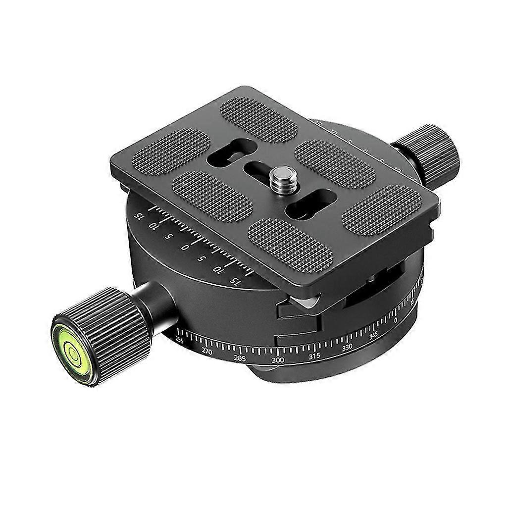 360 Degree Rotating Tripod Quick Release Plate Panoramic Stand for DSLR Camera