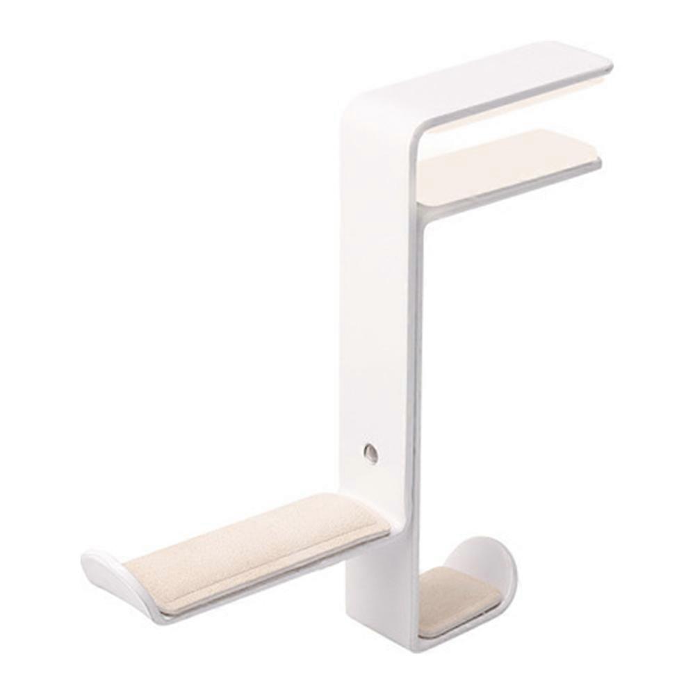 Headphone Hanger Under-Desk Mount Saves Space, Optimized for Mouse Movement Speed with Acoustic Fabric for General Purpose (Flexible, Rollable Design)