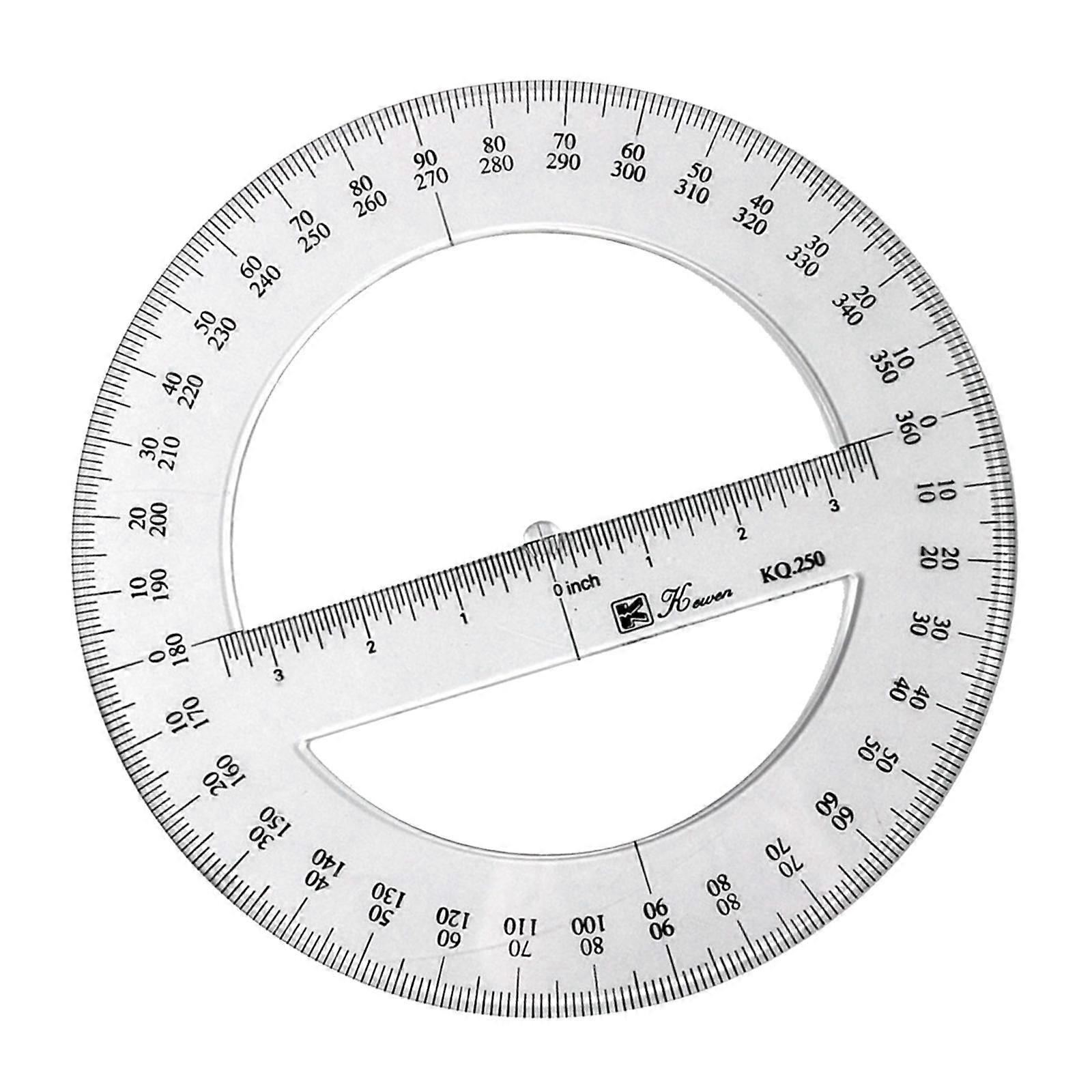 360 Degree Ruler Drafting Tool for Office Measuring