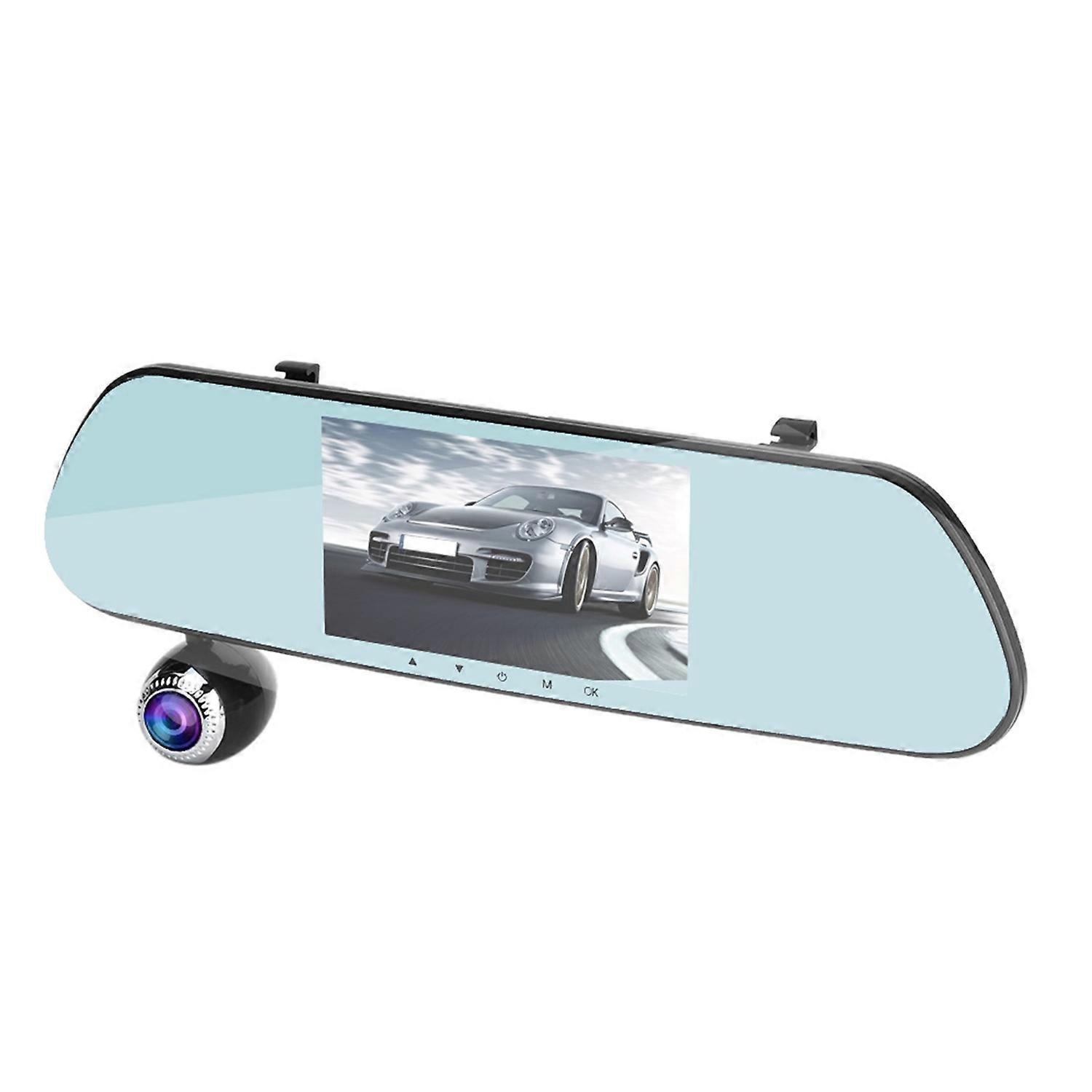 5in High Definition Car Driving Recorder Wide Angel Dashboard Camera Loop Recording Dash Cam
