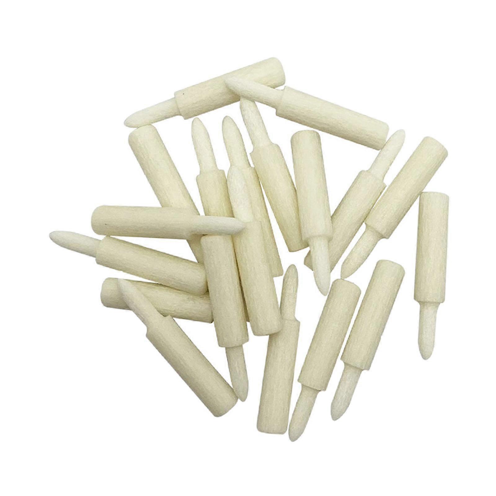 20Pcs Pen Plating Fiber Tips Shop Replacement Accessory Jewelry Plating Tips