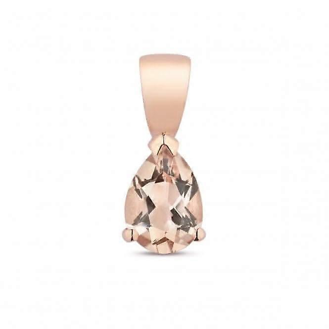 Morganite Claw Set Pendant PD235RM