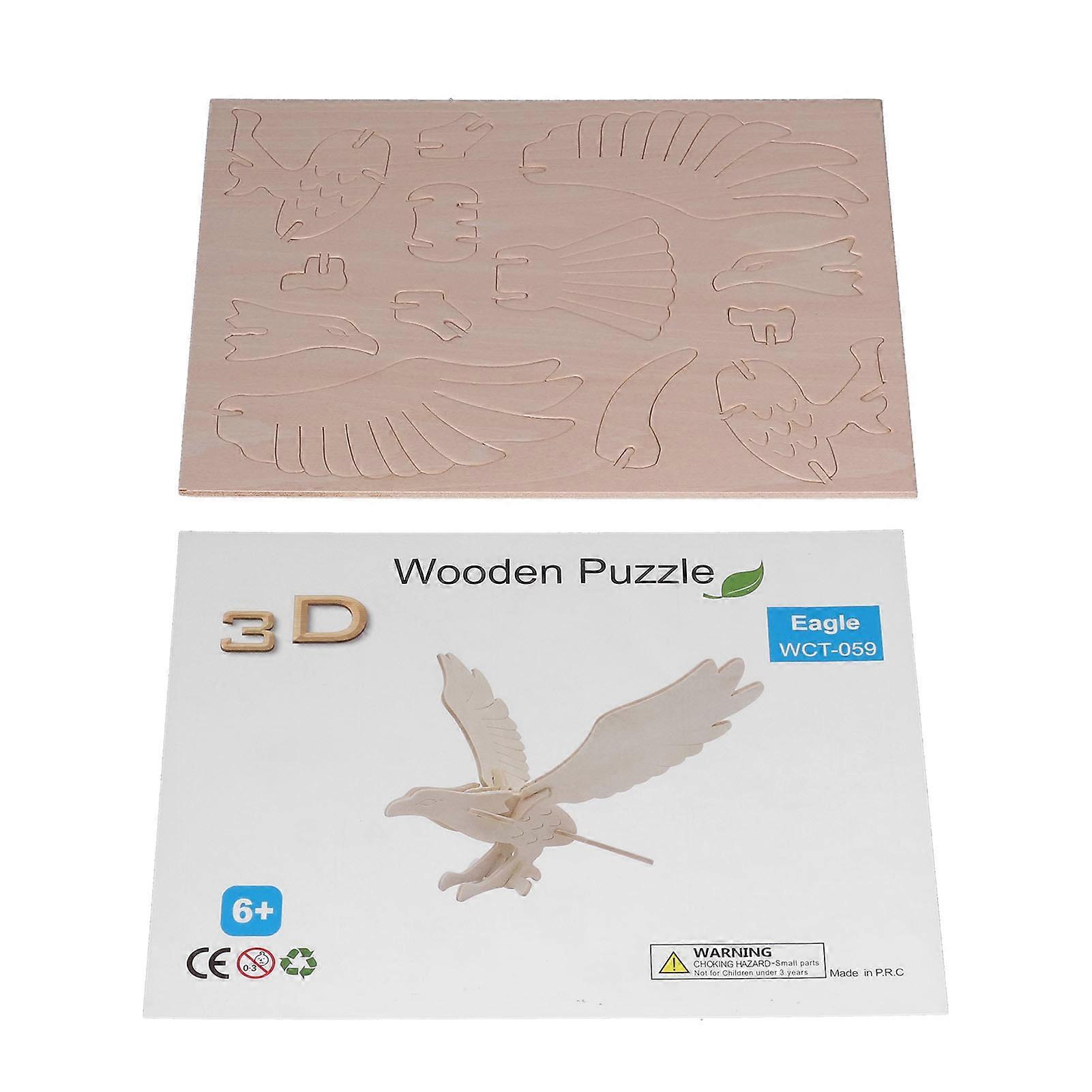 EarlyLearning 3D Wooden Puzzle Bundle Set Baby Enlightenment Brain Teaser Puzzles(059 )