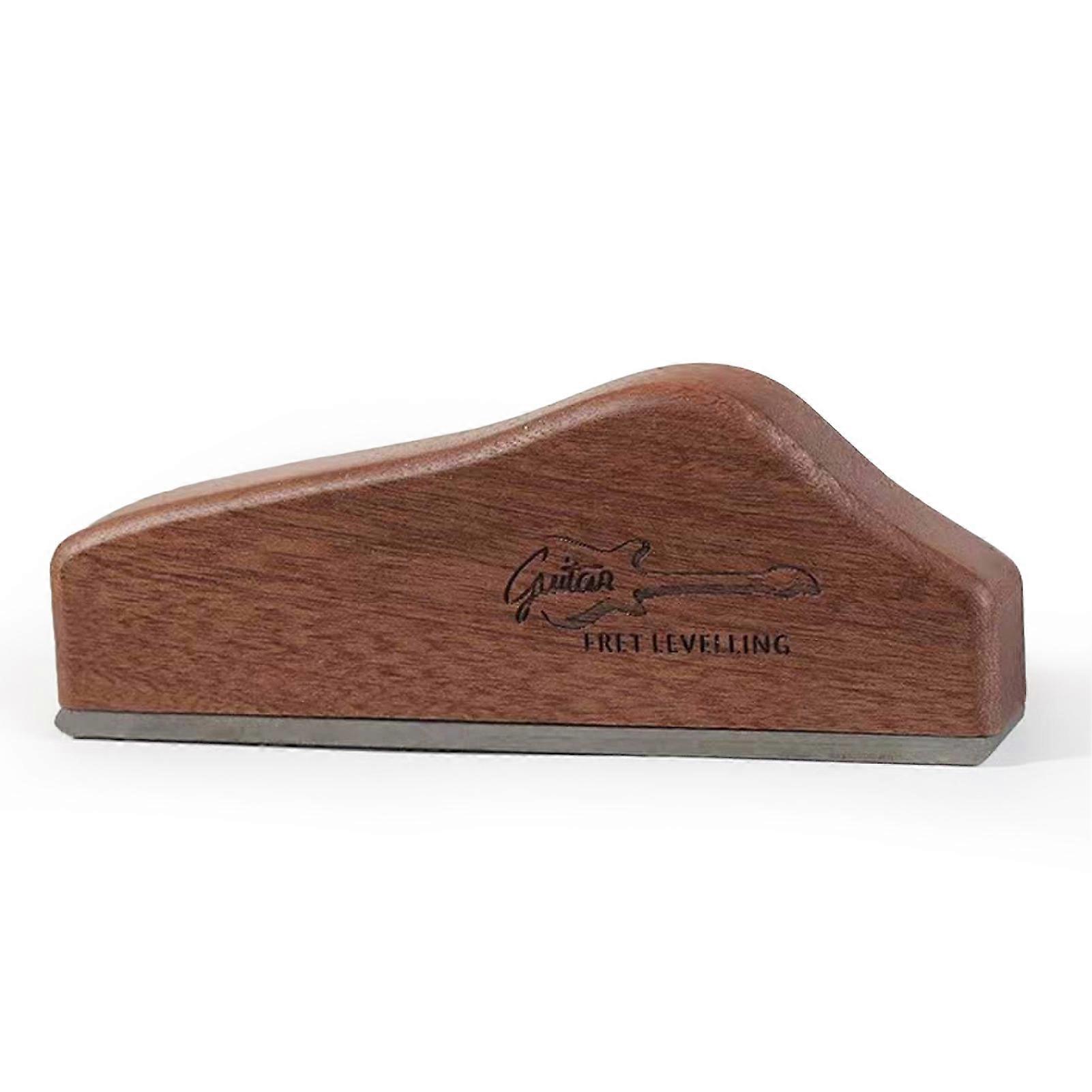 Guitar Fret Leveling File 6 Inch Shabili Wood Guitar Fret End Dressing File Sanding Leveling File Fret Beveling File Luthier Tool Guitar Accessories