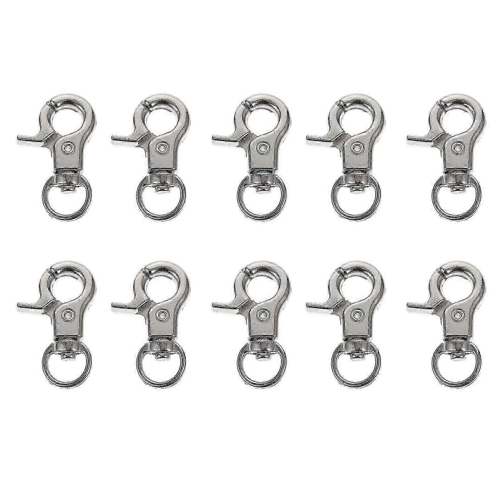 10pcs ציפורים כלוב קליפסים וו מתכת לחיות מחמד תוכי כלוב נגד בריחה דלת אבזמים