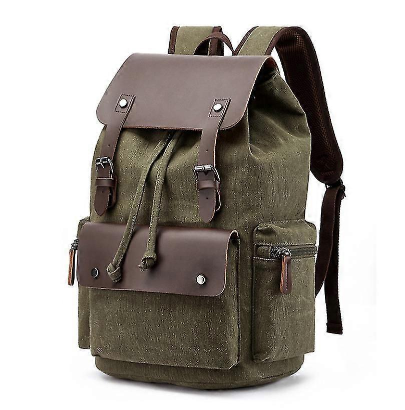 Canvas Casual Bag Backpack Computer Bag Men's Backpack Men's And Women's Schoolbags