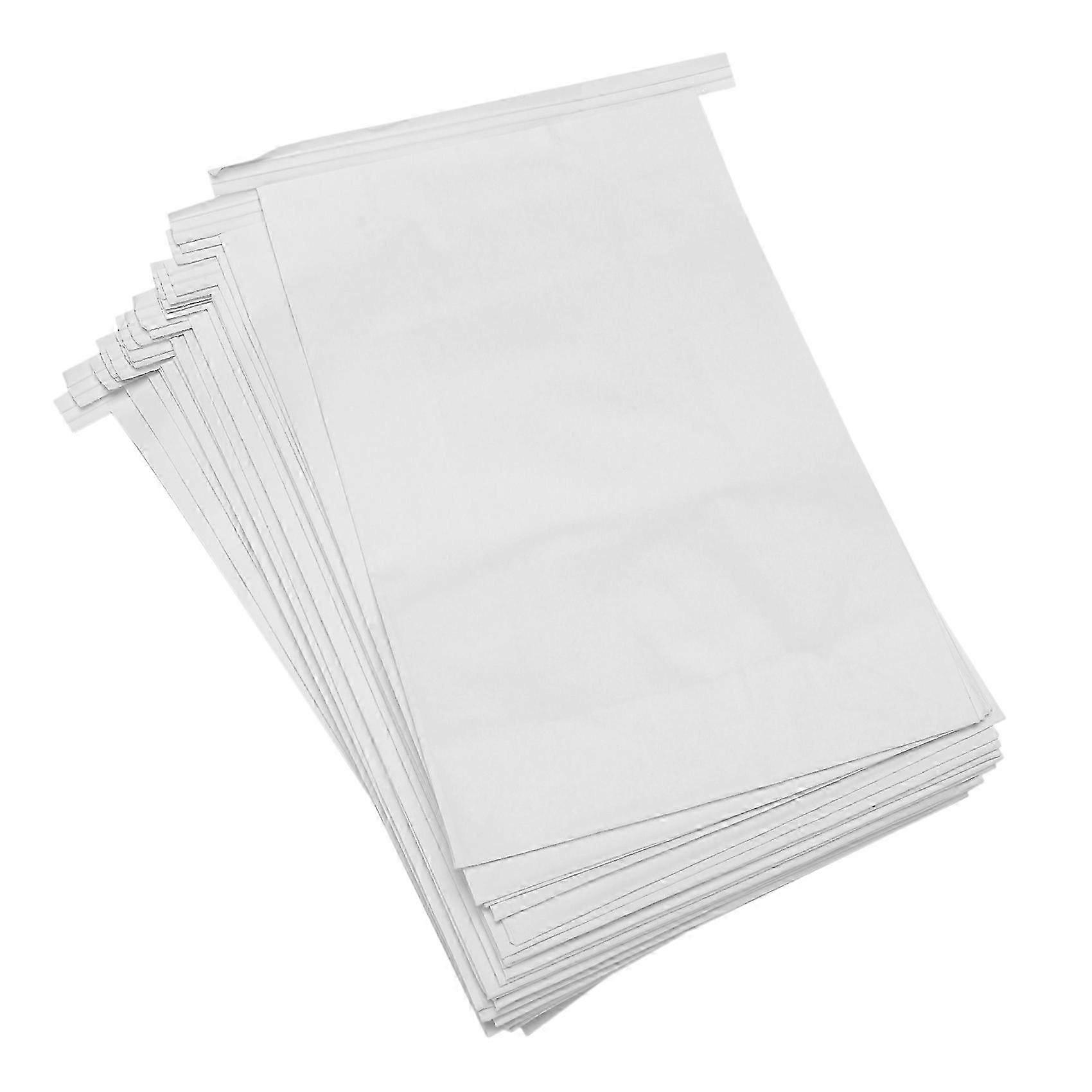 50 Pcs Vomit Bags White Throw Up Bags for Motion Morning Sickness and Hangovers Travel Disposable P