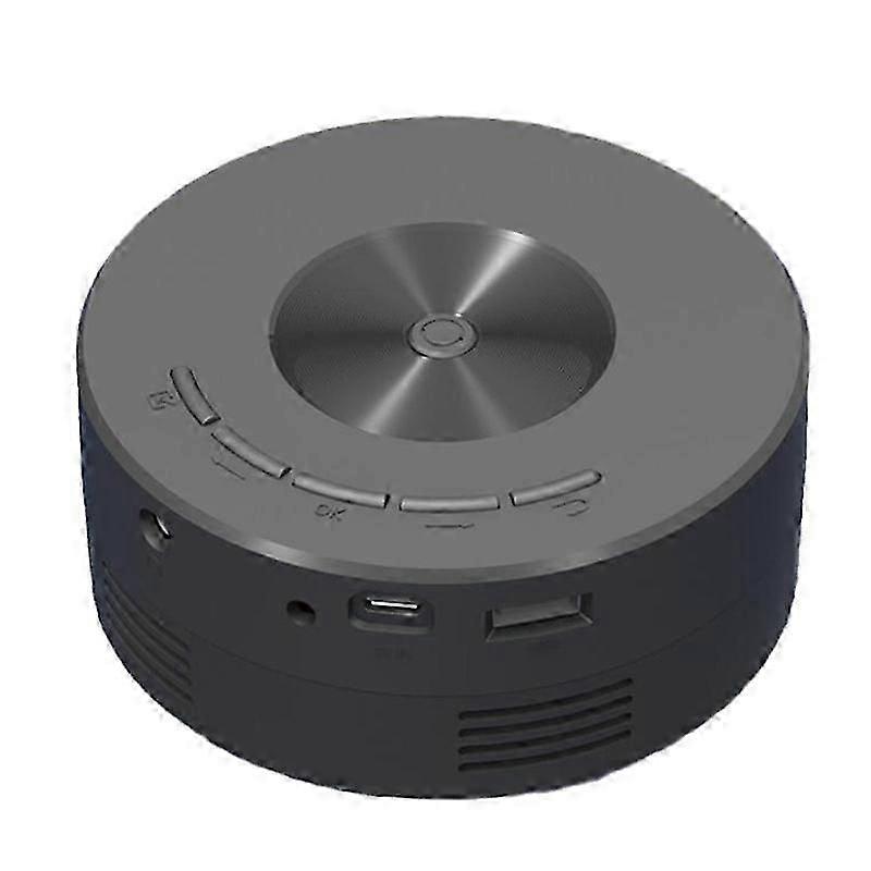 YT200 Portable Mini Projector LED Mobile Video Projector Home Theater Media Player Kids Home Wired