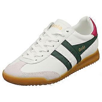 Gola Torpedo Womens Casual Trainers in White Green