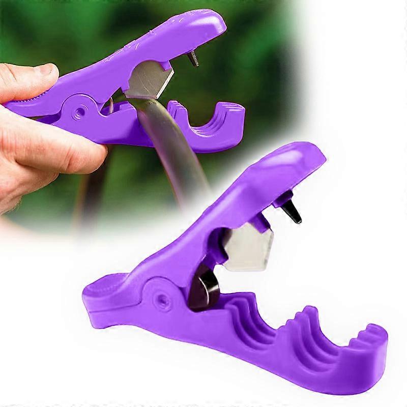 Combination Tubing Cutter/Hole Punch Tool Drip Irrigation 2-in-1 Pipe Cutting Tool, Clean Cuts For Various Hoses