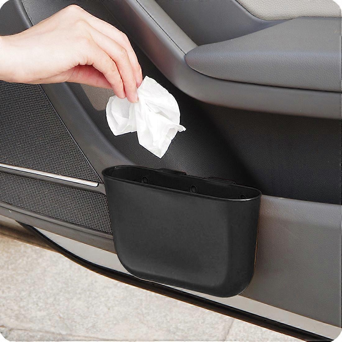 Auto Getränkehalter Mülleimer Tragbares Fahrzeug Mülleimer Mülleimer Mülleimer Organizer Auto montiert Müll Auto Aufbewahrungsbox