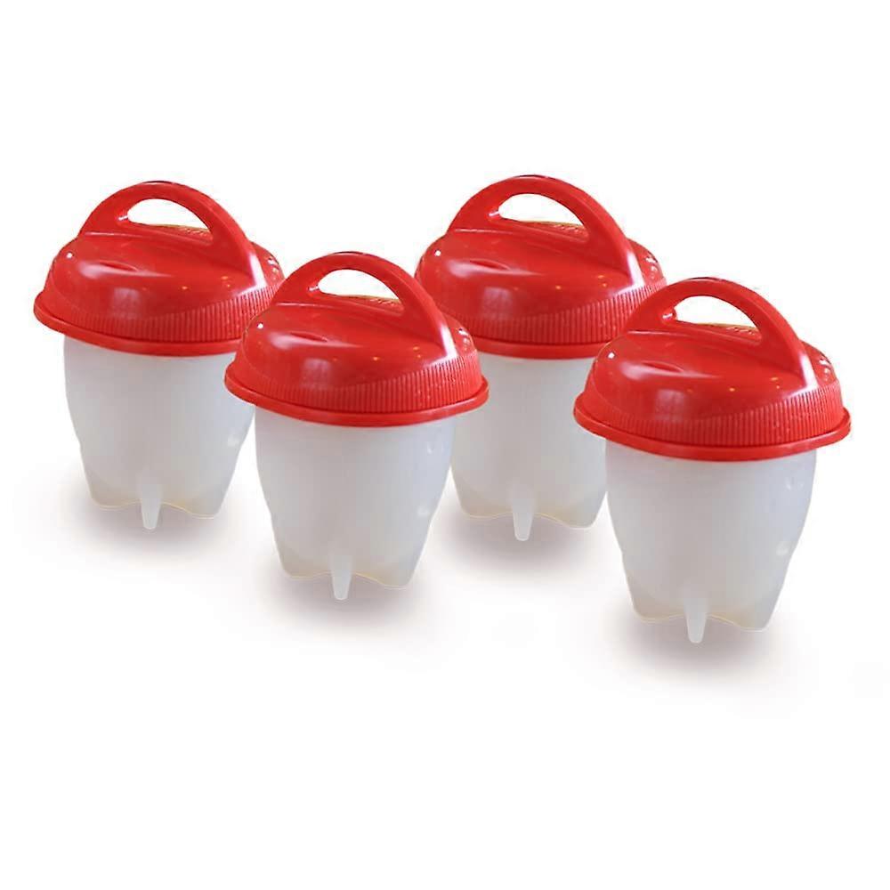 Egglettes Egg Baking - Shellless Boiled Eggs, 4 Egg Cups