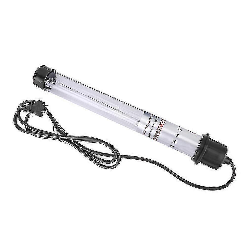 20W CN 220V Submersible UV Double Tube Germicidal LED Lamp for Aquarium Fish Tank Water Purification