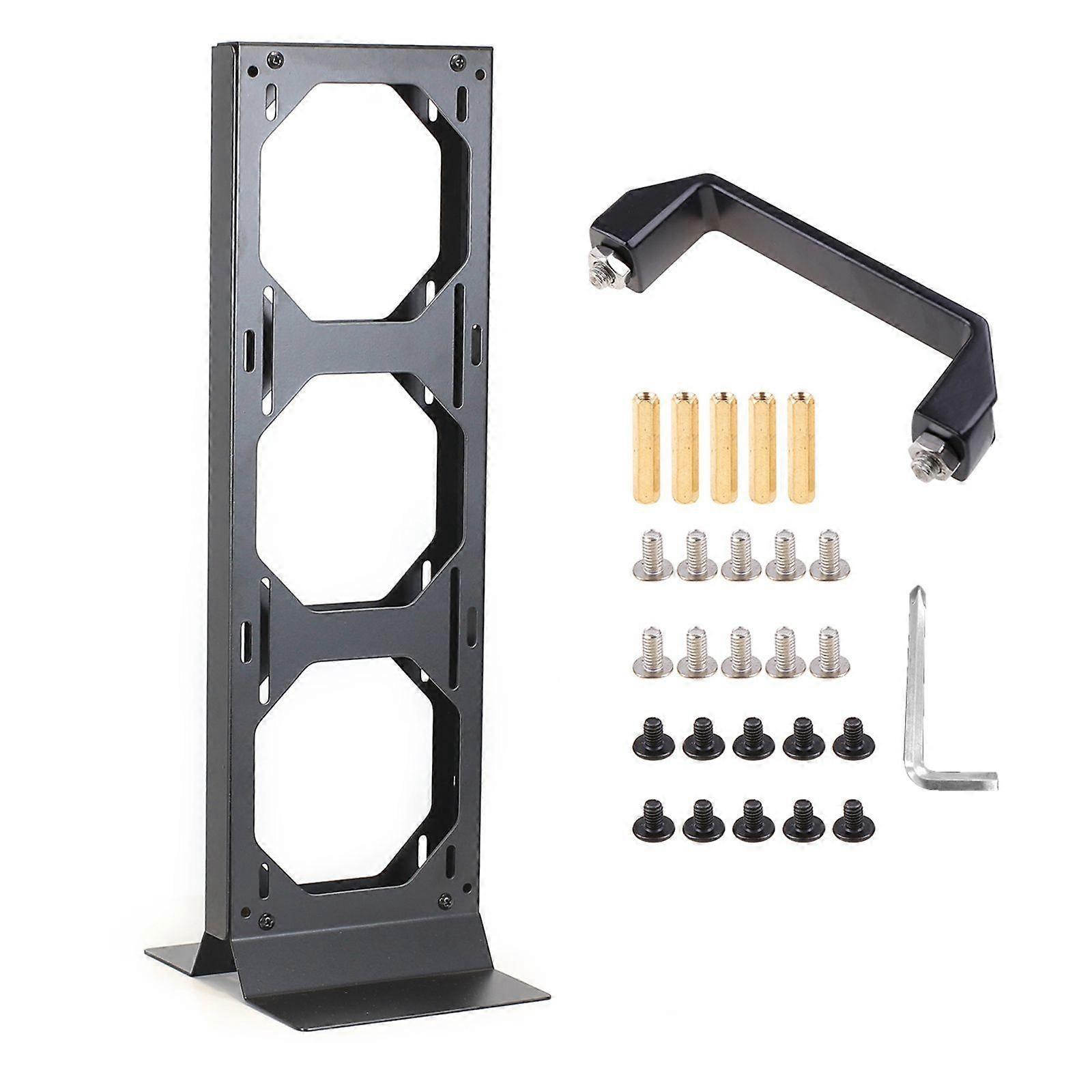 External Water Cooling Dock Bracket for ITX Computer for Case Laptop 240 360mm Cooler Radiator Multifunction Stent EXWCD-240/360