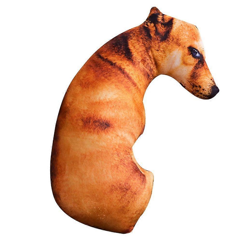 Mignon chien imprimé coussin haute définition 3D yeux à la mode