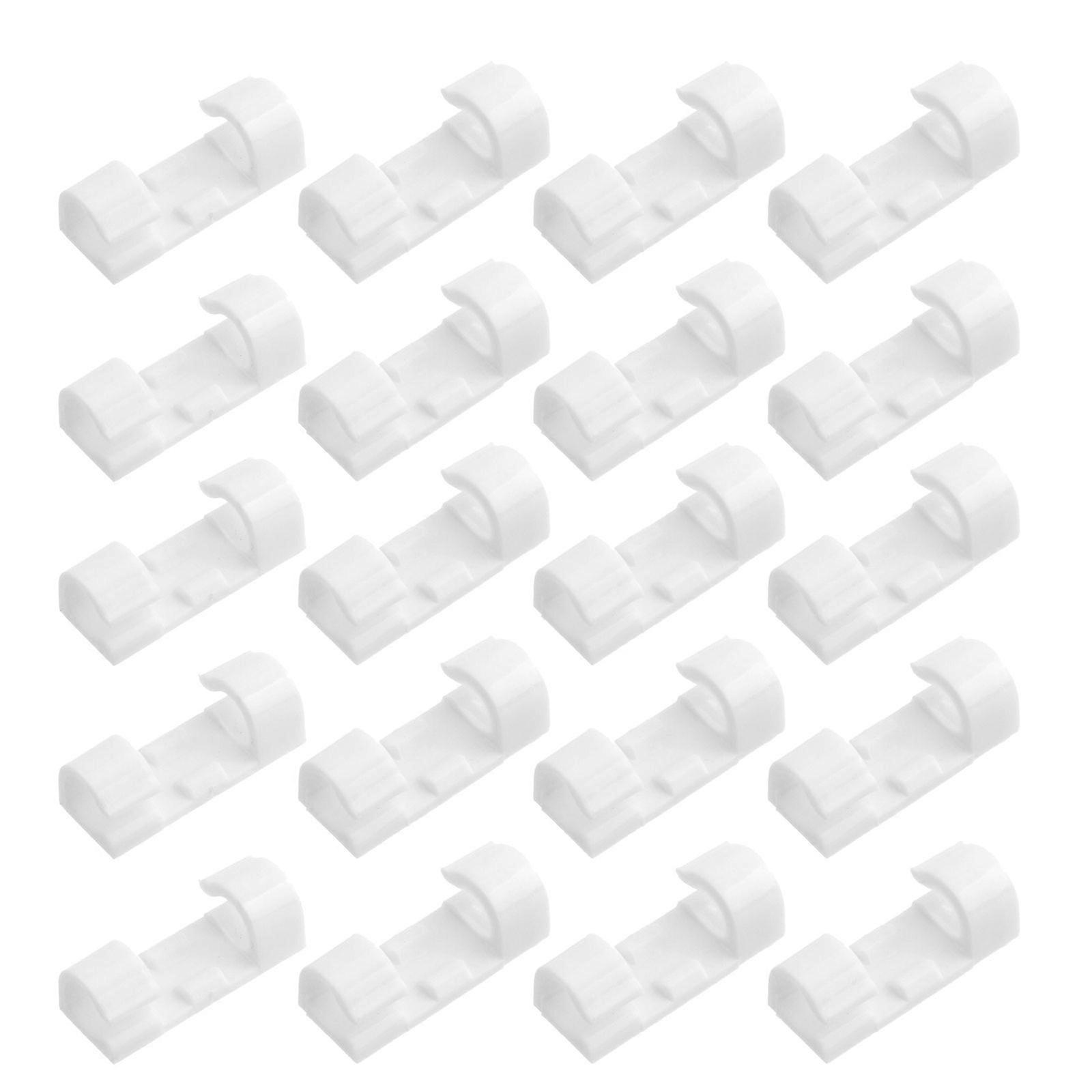 Pinces de fil collant Support de cordon pour TV PC portable Câble Ethernet Bureau Maison