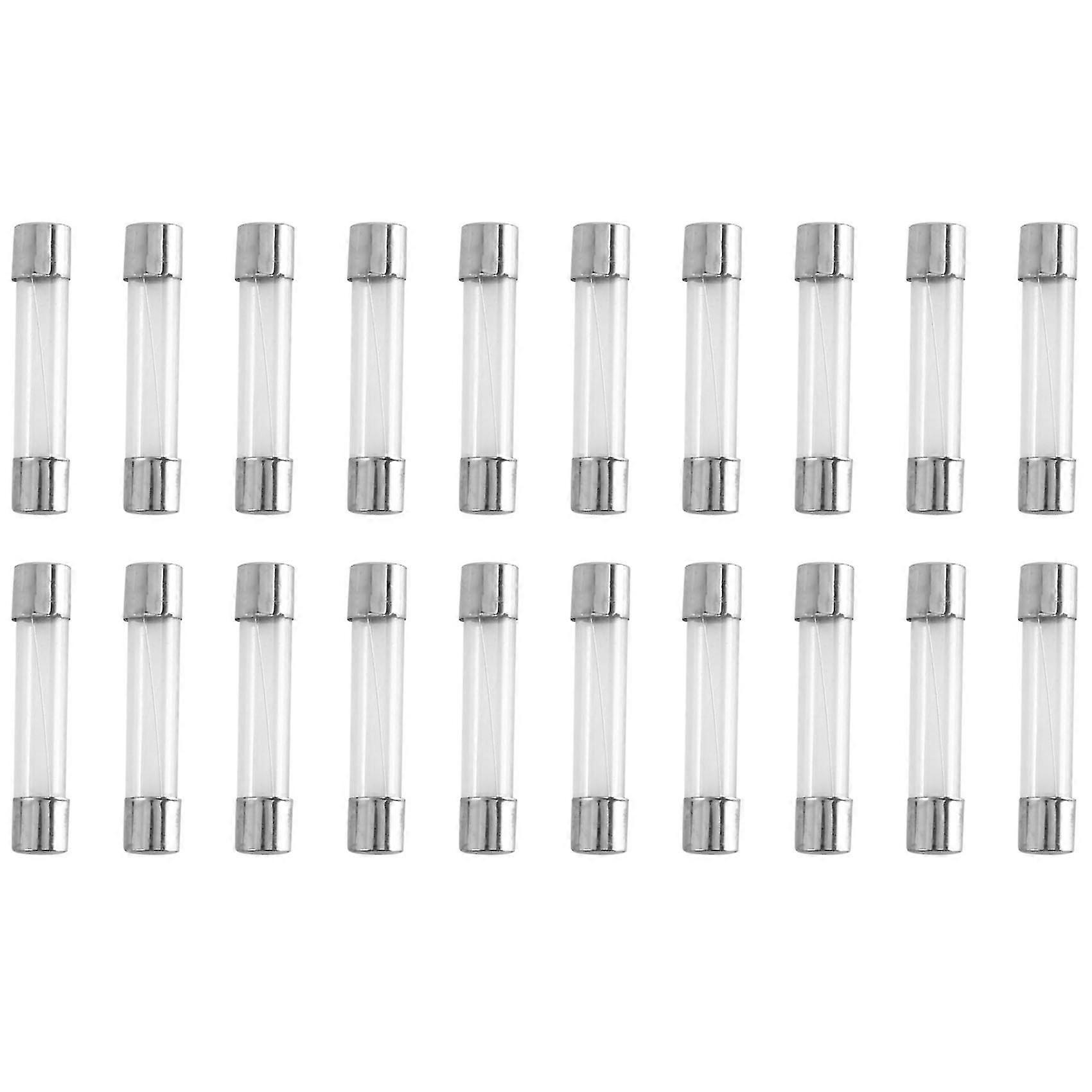 20pcs Fast Blow Glass Tube Fuse 8A 8 Amps 250V 6mm x 30mm