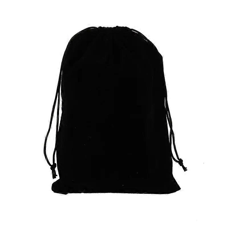 10Pcs/set Short Plush Dice Bag Drawstring Bags For Tarots Card Jewelry Board Games RPG Game Dice High-grade Flannel Packet