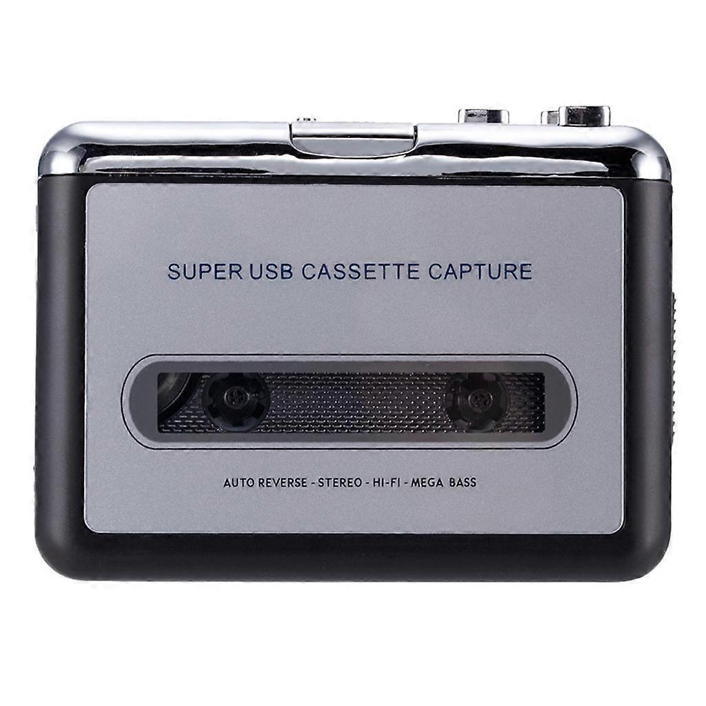 Tape to PC Super USB Cassette-to-MP3 Capture Stereo Audio Player Converter