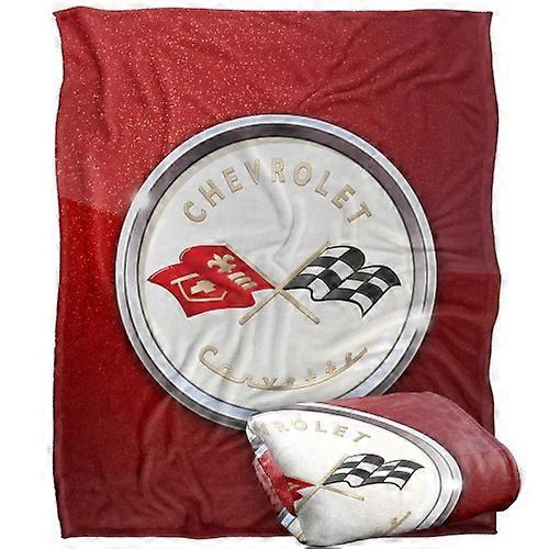 Chevrolet Corvette Logo Blanket