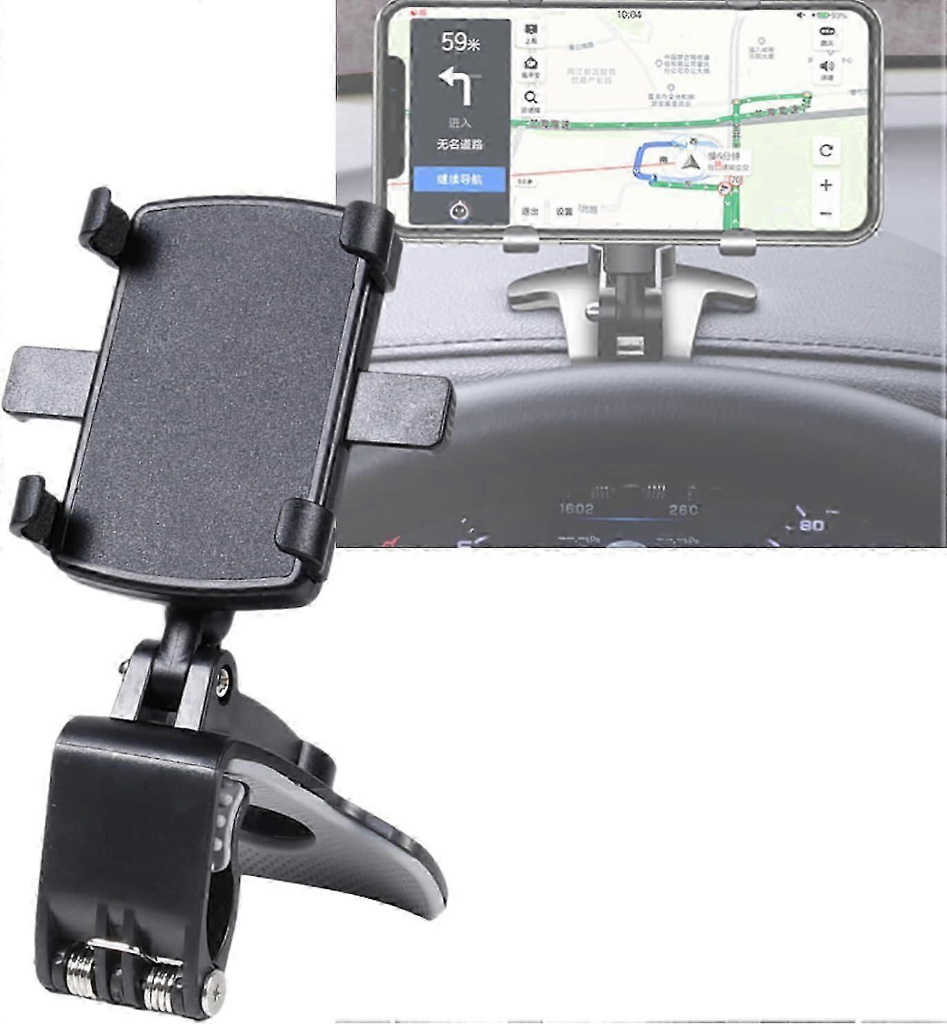Swivelling Stand for Car, Universal Car Phone Holder Mount, Swivelling Stand Stable Without Wobbling, Multifunctional Car Dashboard Mobile Phone Holde