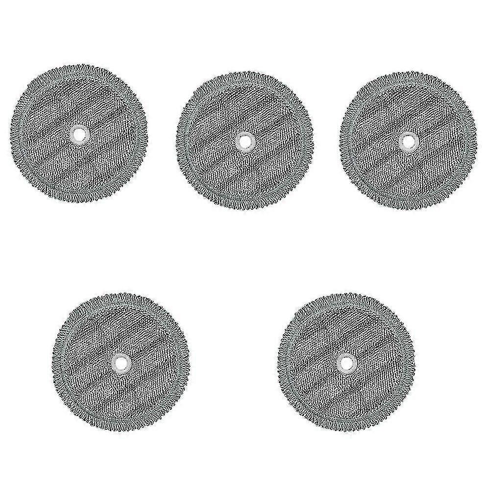 Mop Pad For Mop Microfiber Cleaning Cloth(grey)(5pcs)