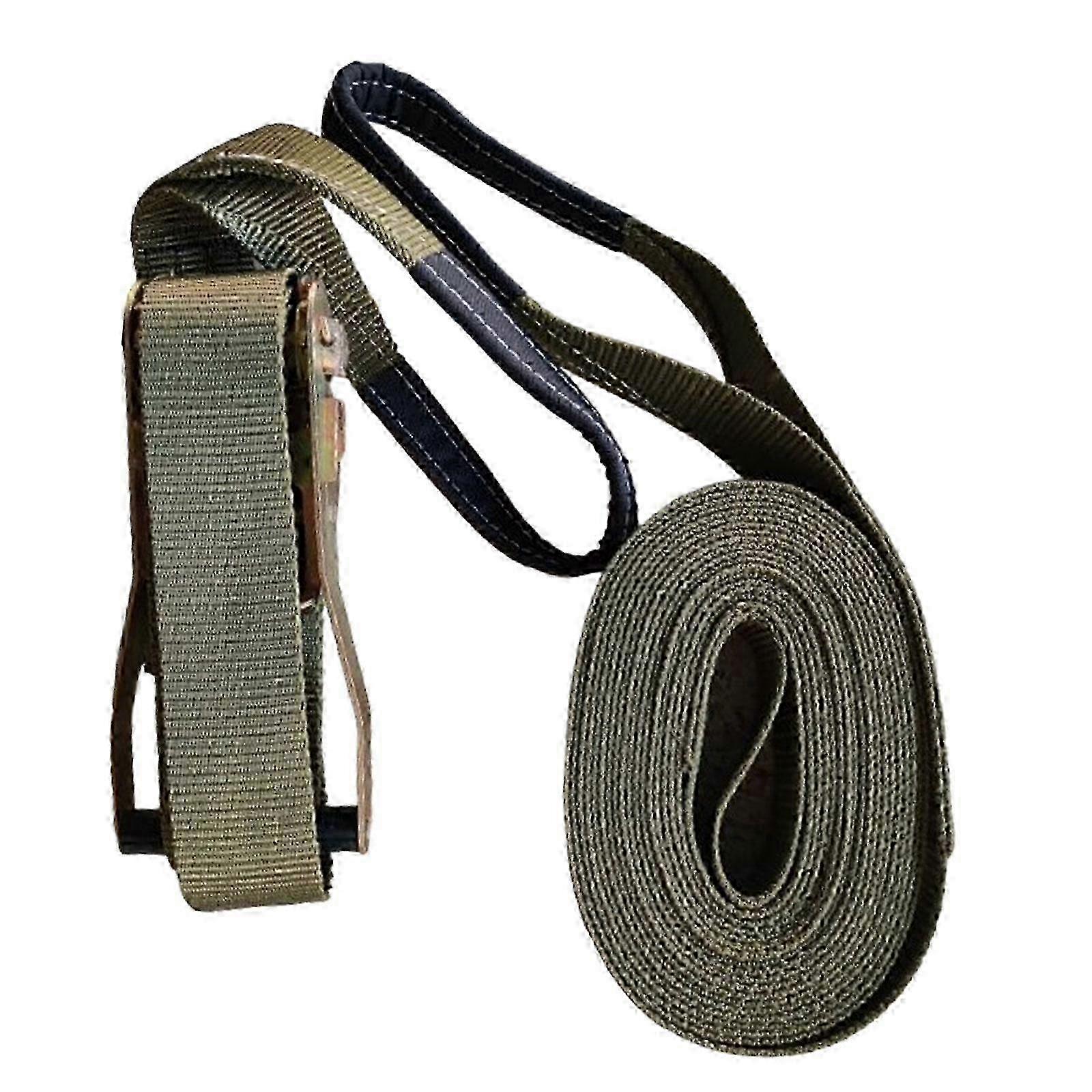 36FT Slackline Kit with Hook & Ratchet Tensioner nce Training