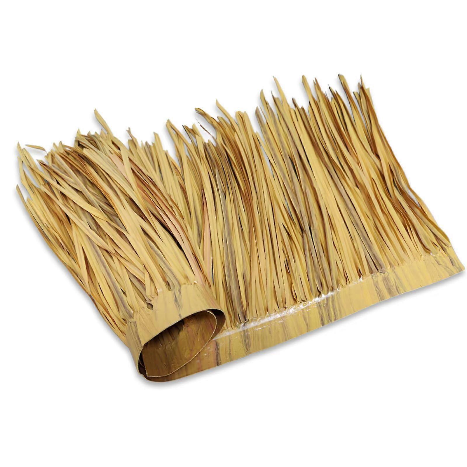 Tiki Straw Roof Thatch,Mexican Style Artificial Palm Thatch Rolls, Tiki Decor