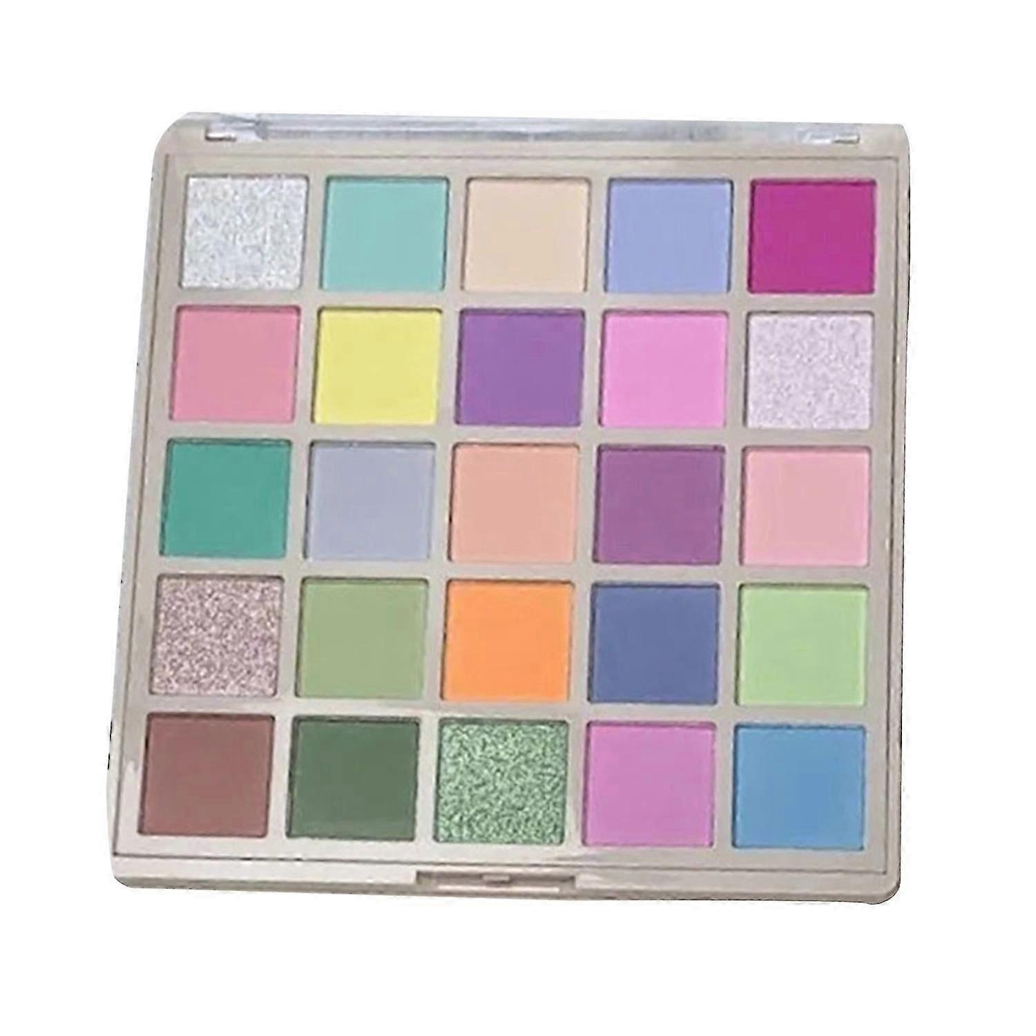 Palette d’ombres à paupières 25 Macaron Couleurs Chatoyant Mat Longue Durée Imperméable Femmes Filles Fard à paupières